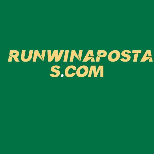 Logo da RUNWINAPOSTAS